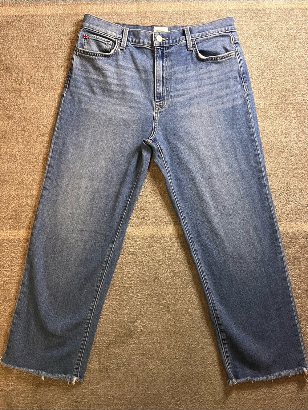 Hudson Jeans Women’s Light Blue Relaxed Jeans Size 31 Comfortable Soft‎ Cotton